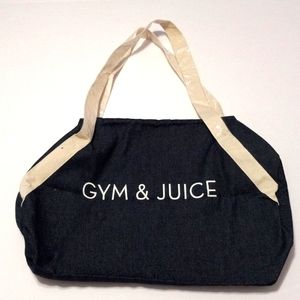 GYM AND JUICE DUFFLE BAG